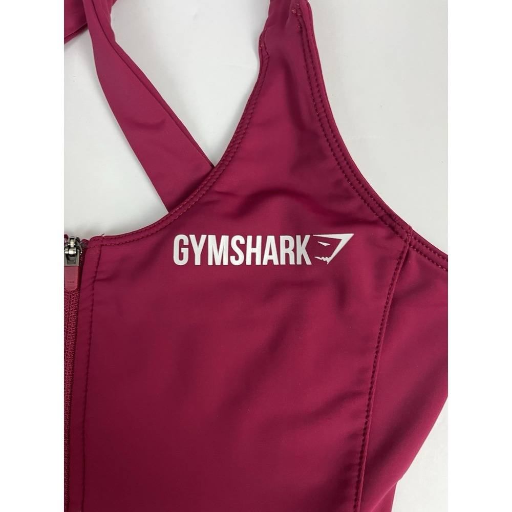 Gymshark Women's Activewear Cropped Jumpsuit Raspberry Rose Sz XS